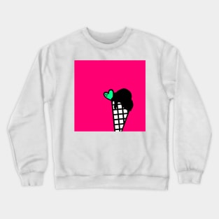 Snow Cone Icecream Love Colors Crewneck Sweatshirt